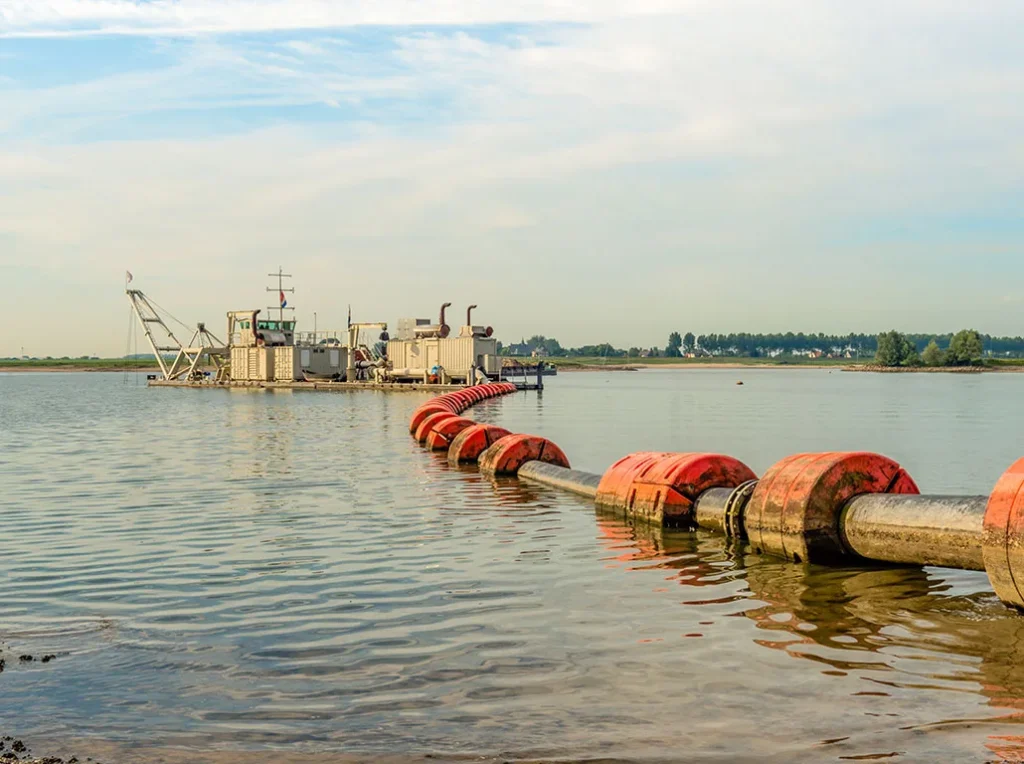 dredging applications in municipal and government projects