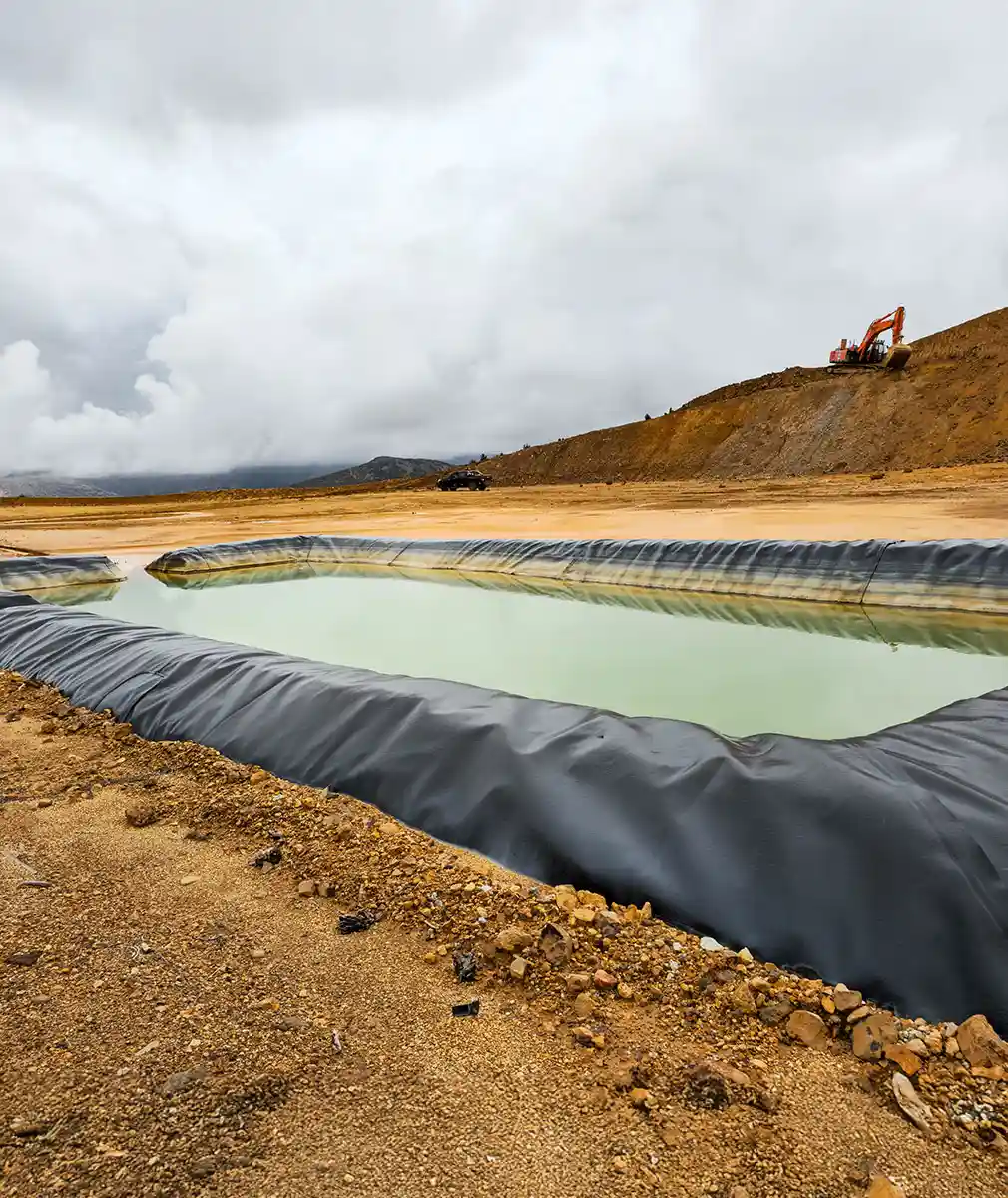 temporary pond construction for effective dewatering